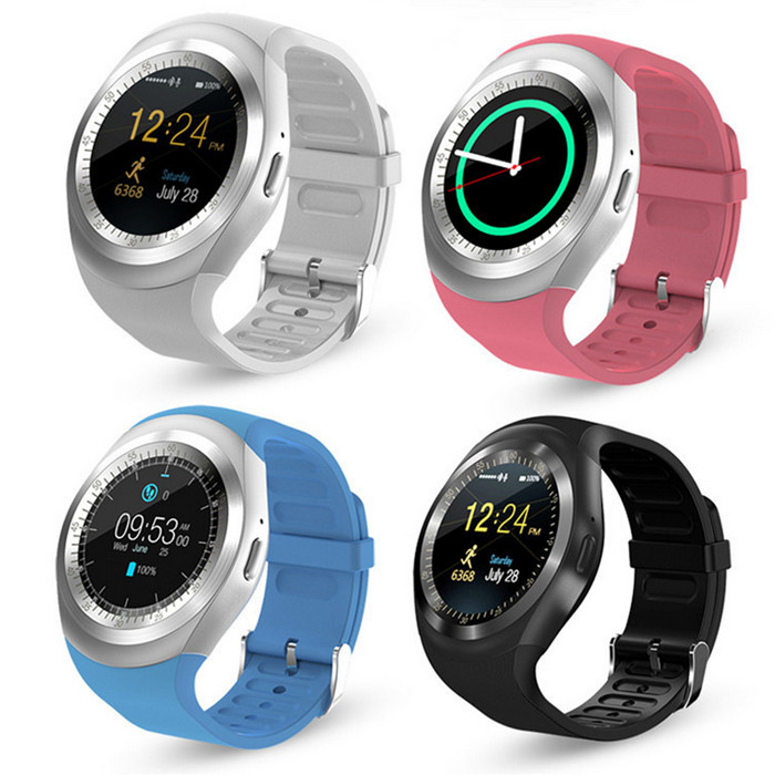 y1 round dial smart watch