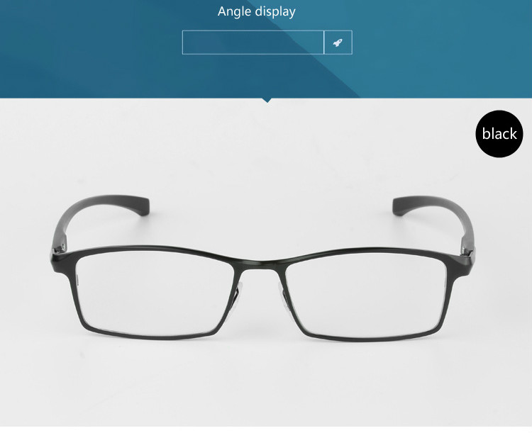 Full Rim Optical Frame Spectacle Rectangles Reading Myopia Mature Men Eye Glasses Frame Fashion ...