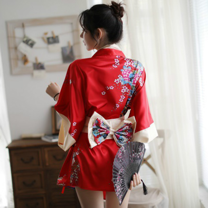 Ladies Sexy Lingerie Japanese Kimono Cosplay Sexy Pajamas Set From Henryyao 2132 Dhgatecom