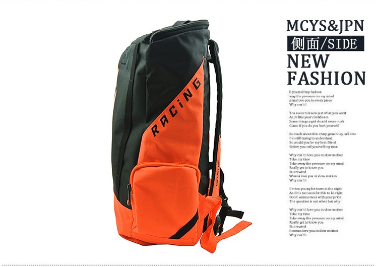 Outdoor Reiten KTM Rucksack Motorrad Tasche Motorrad Rucksack Offroad Schulter