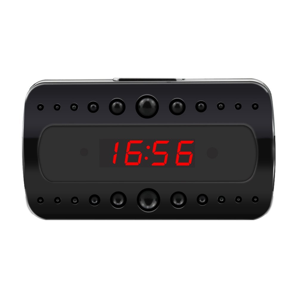 Wi Fi Camera Alarm Clock Wireless Full HD 1080P App Real Time Video
