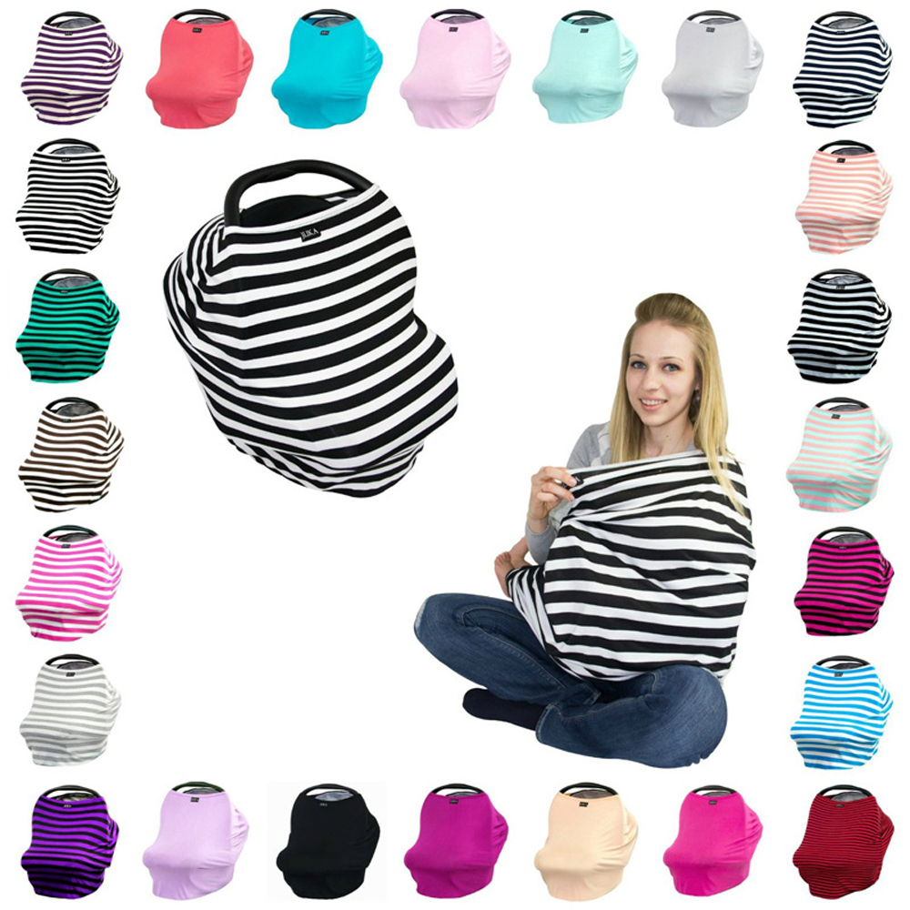 4in1 Ultrasoft MultiUse Nursing Chair Cover Stretchy Baby Car Seat Canopy eBay