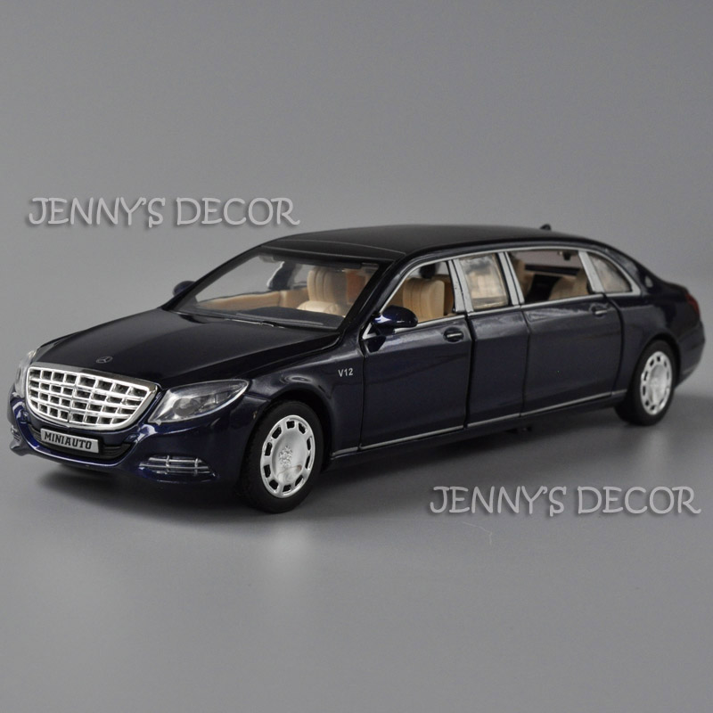 1:32 Scale Diecast Car Model Toys Maybach S650 Luxury Stretch