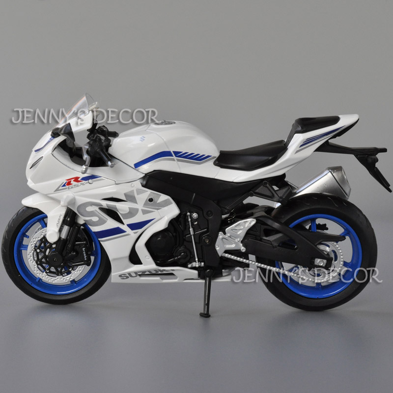 1:12 Diecast Motorcycle Model Toys Suzuki GSX-R1000 Sport