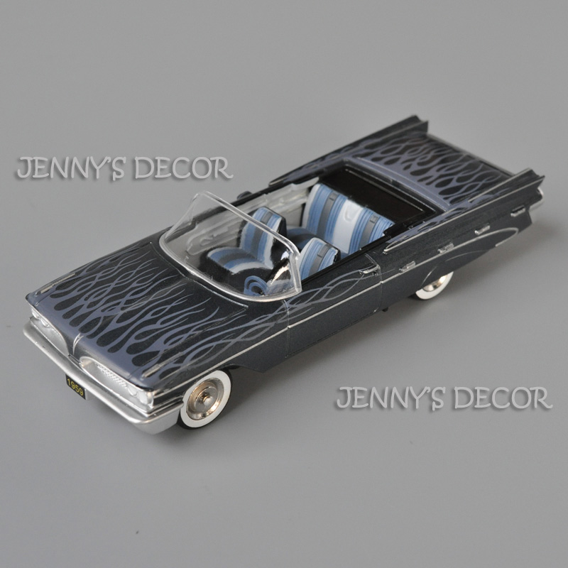 GFCC TOYS 1:43 1956 Lincoln Premiere Coupe Alloy Car Model Yellow in box