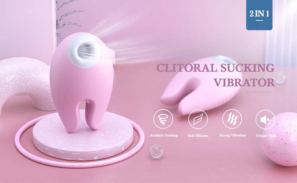 Clitoral Sucking Silicone Vibrator