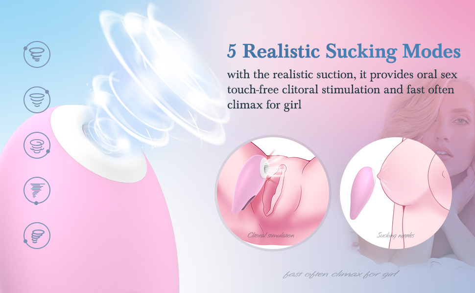 Clitoral Sucking Silicone Vibrator