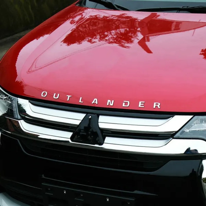 Auto Products OUTLANDER Hood Sticker For Mitsubishi Outlander PHEV Outlander 2010 2020 2016 2018 Car-styling Mitsubishi Sticker_voghion.com