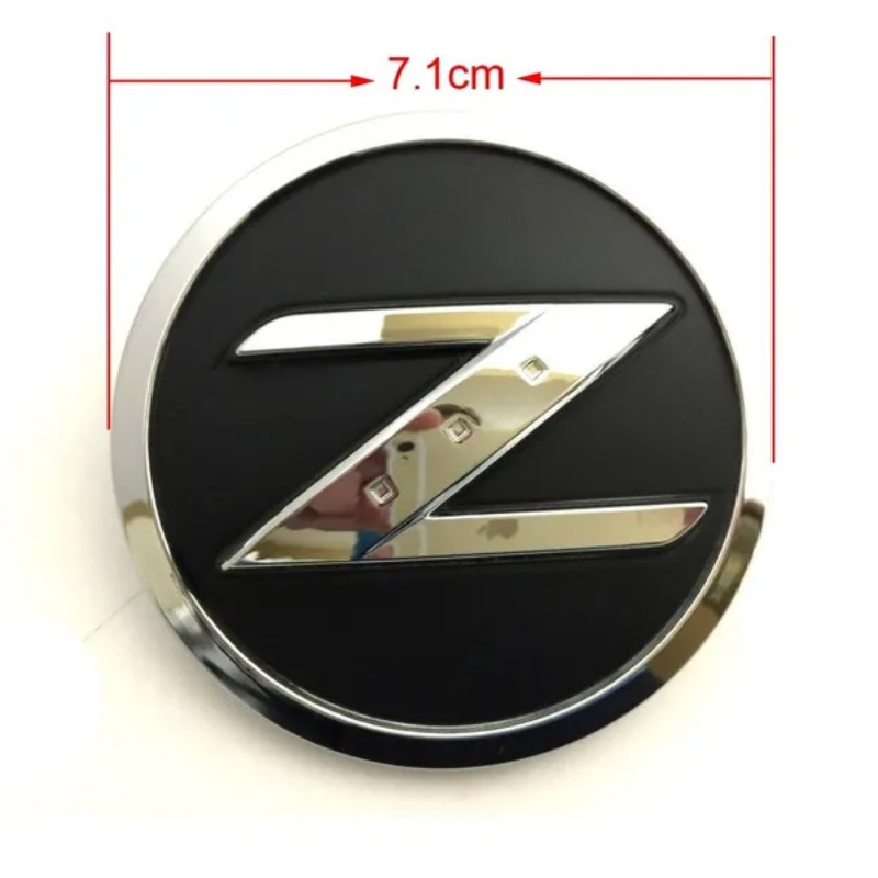 1 sæt(5x) 3D 350 Z Symbol Bil Auto Forre Bag Side Body Emblem Badge Stickers til NISSAN 350Z Fairlady Z Z33 Sort_voghion.com