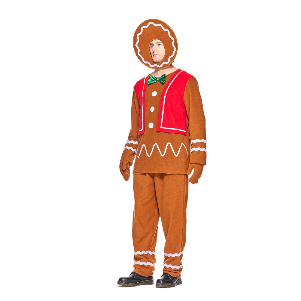 Déguisement Bonhomme Pain d'Épices Adulte Deluxe – photo 4