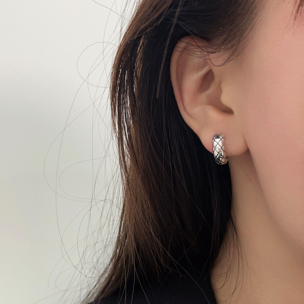 Linglang S925 Silver Hoop Earrings Minimalist Earrings Jewelry for Girls Dainty Hypoallergenic Earrings