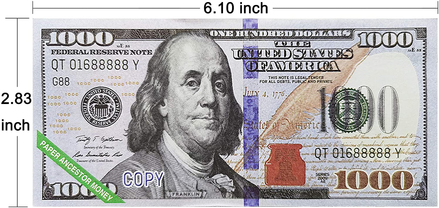 1000 American Dollars banknote - Exchange yours for cash today