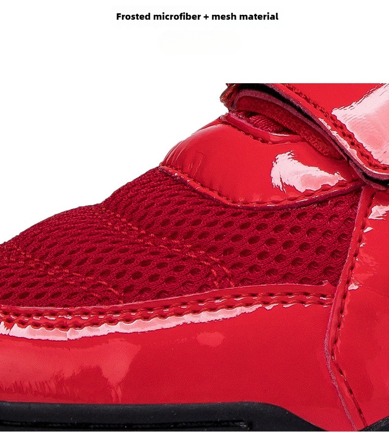 Grote maten antislip en anti-drop boksschoenen voor heren en dames, vechttraining worstelschoenen, lichte slijtvaste en antislip Sanda-vechtschoenen_voghion.com