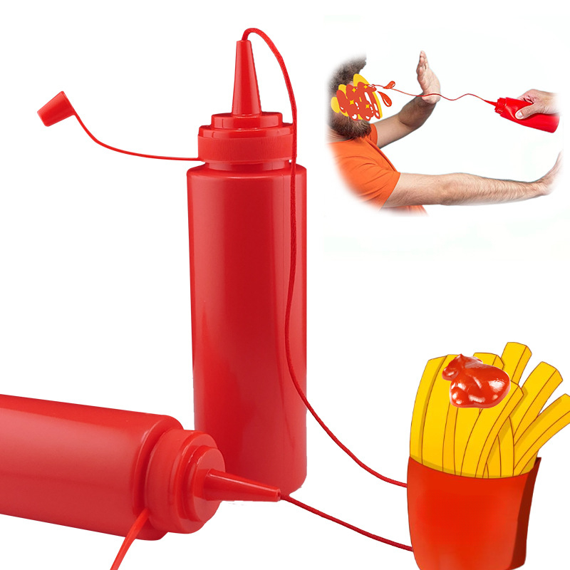 Aprieta botellas de ketchup complicadas, bromea con personas enteras, divertidos juguetes de descompresión y ventilación: una buena herramienta para hacer bromas_voghion.com