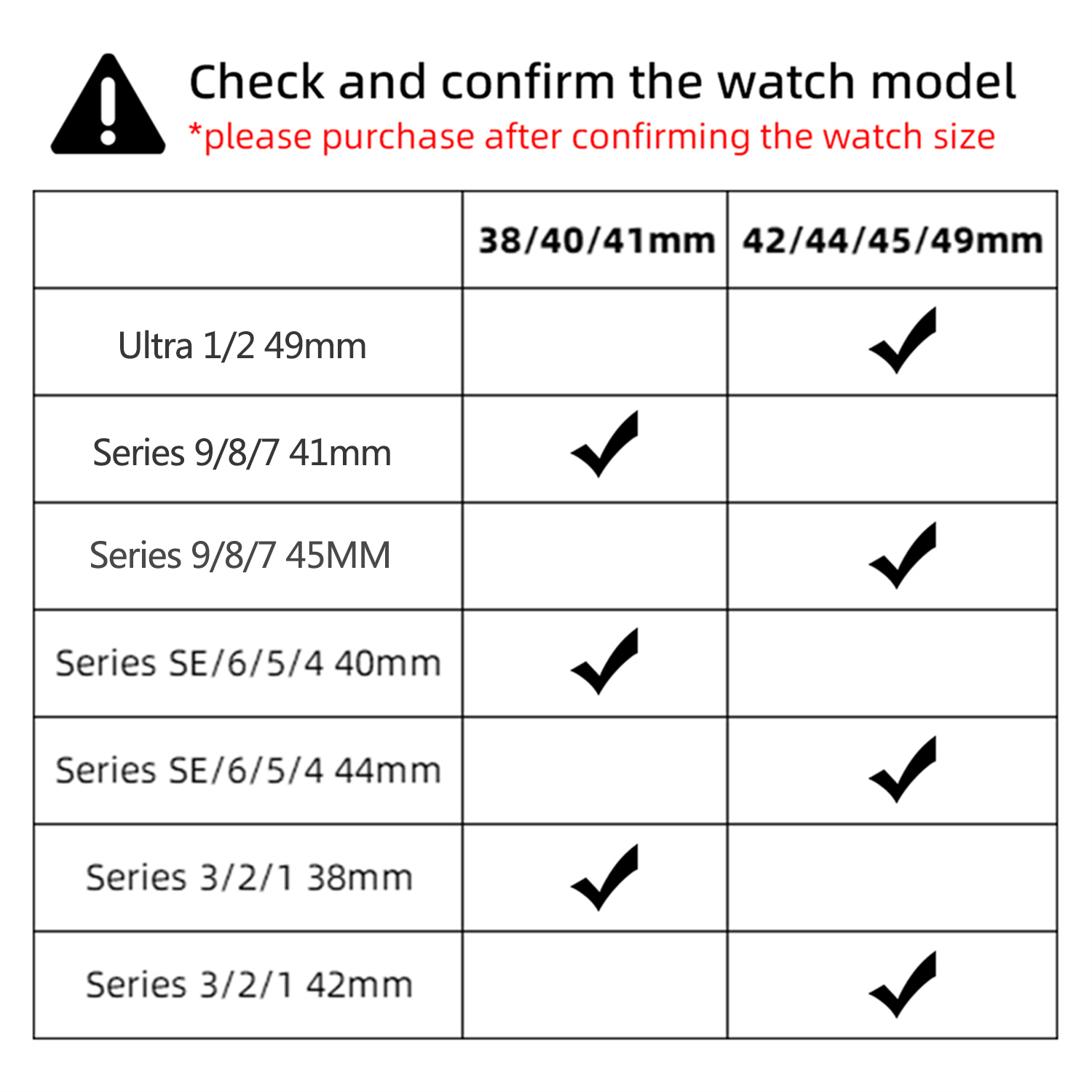 Watch Band For iwatch 42/44/45/49mm Sports Fashion Watch Strap for Watch Series Ultra2 Se 9/8/7/6/5/4/3/2/1_voghion.com