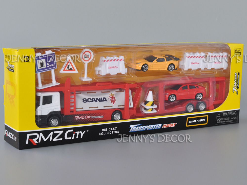 ミニカー Red Bull Racing Scania Truck 1/64 Revive 1:64 Scania R Tractor Unit Delivery Truck Model