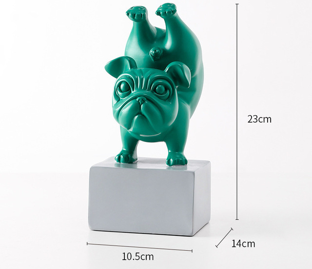 Estatua-de-Bulldog-francesa-pa