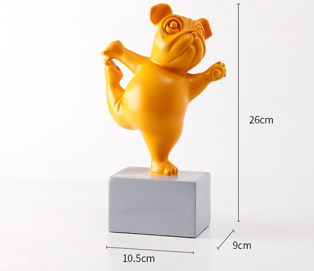 Estatua-de-Bulldog-francesa-pa