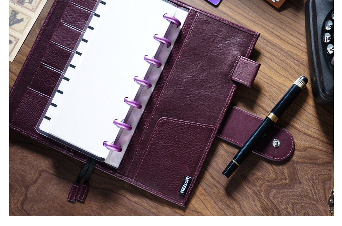 Moterm Original Planner Cover - Weeks (Vegetable Tanned Leather)