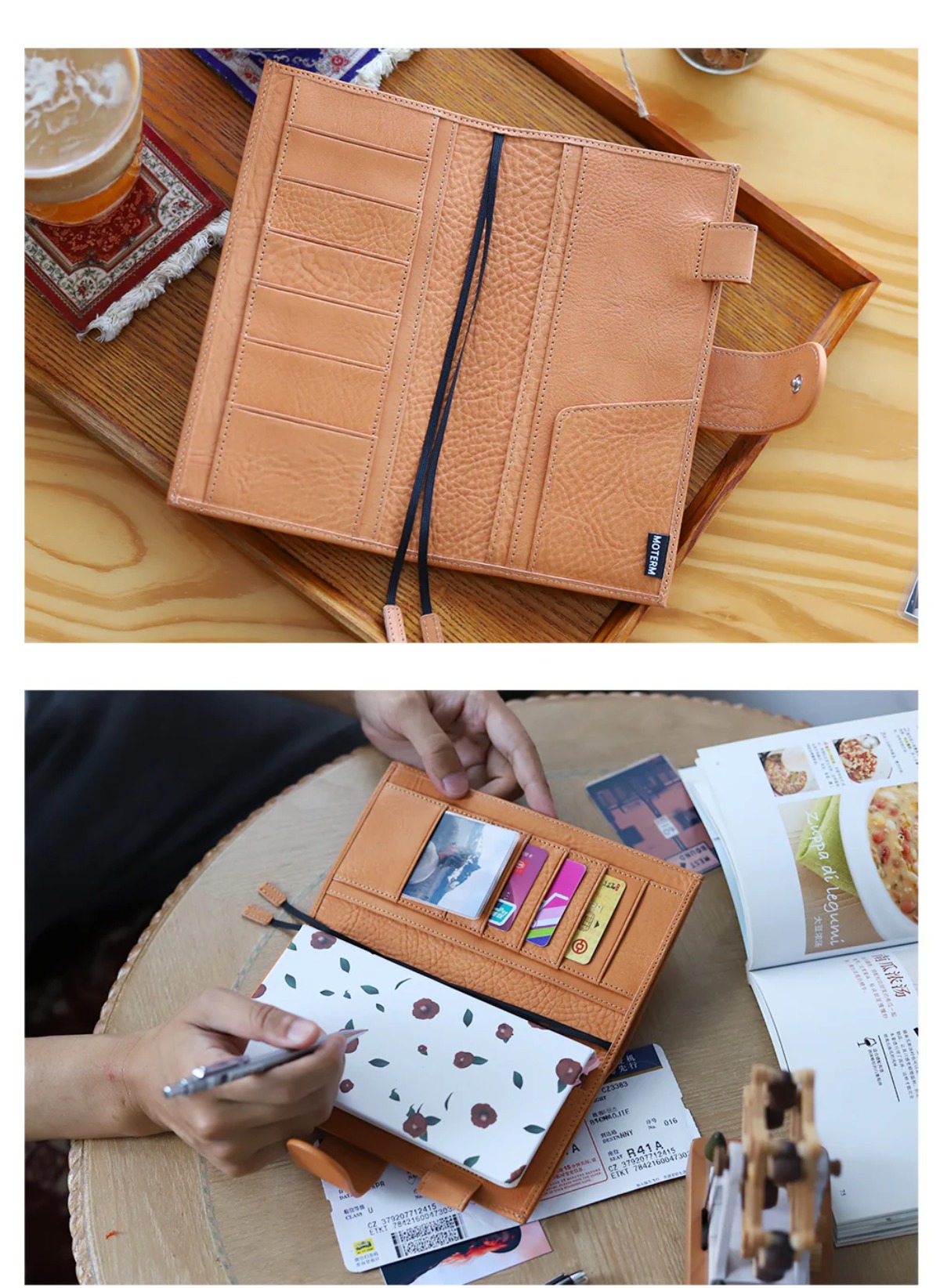 Moterm Original Planner Cover - Weeks (Vegetable Tanned Leather)