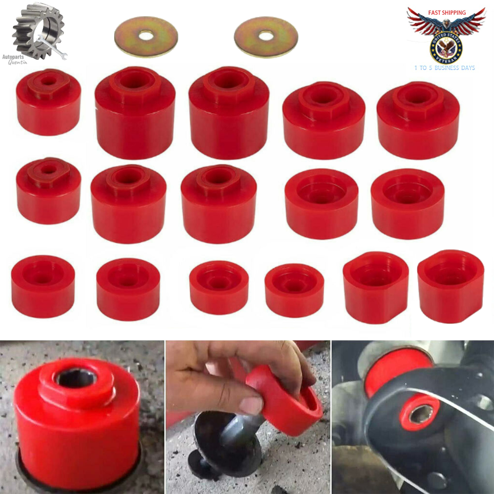 ガレージ整理　2003-2004 Burton（・・・・5) Red Body Mount Bushings Kit 6-116 for 2001-2005 Ford Explorer
