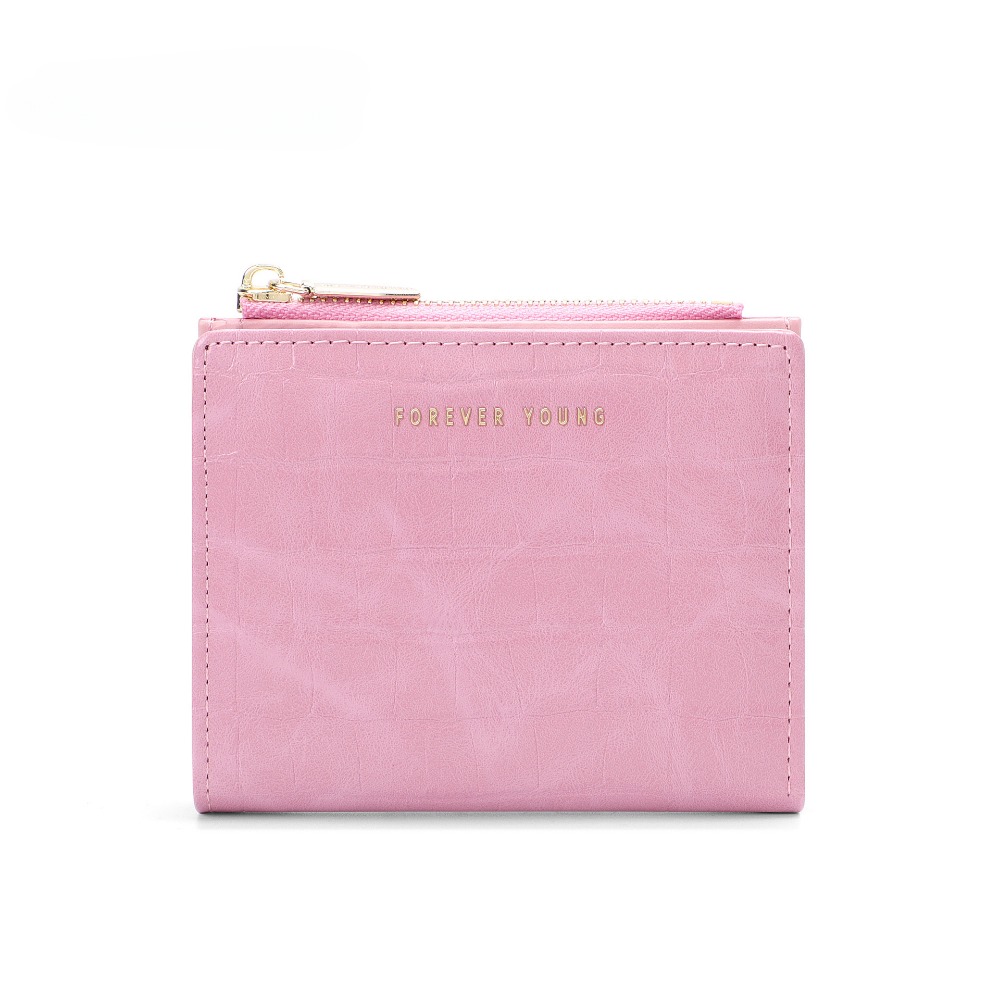 Portafoglio da donna Portamonete corto Porta carte Semplice fermasoldi sottile con sensazione premium_voghion.com