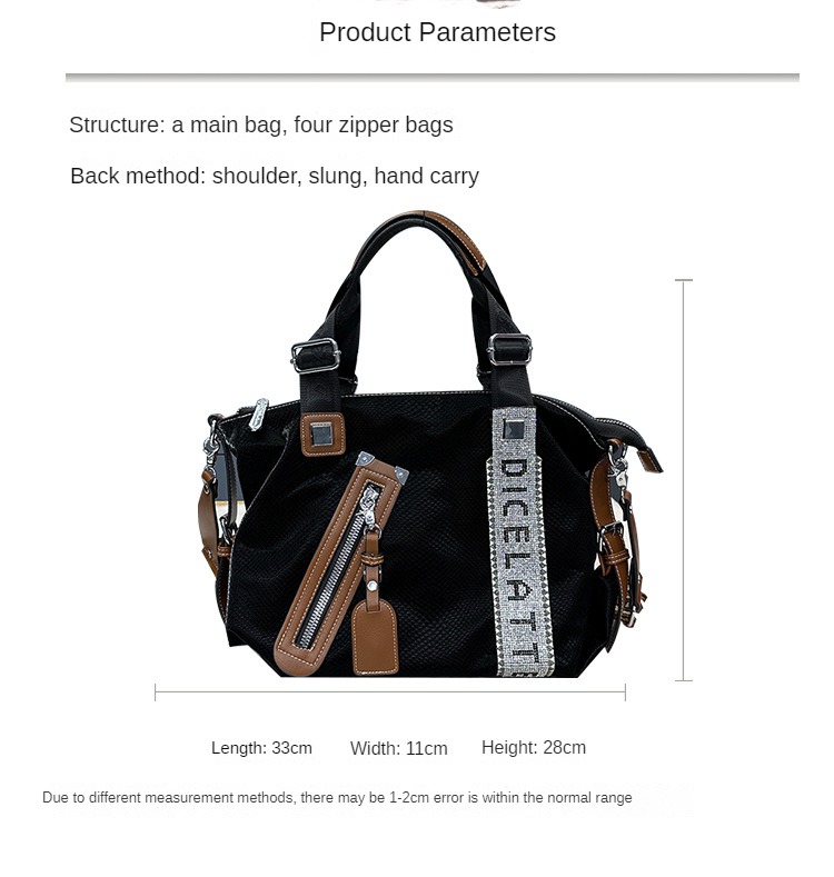 Borsa donna tote a tracolla versatile borsa a mano capiente_voghion.com