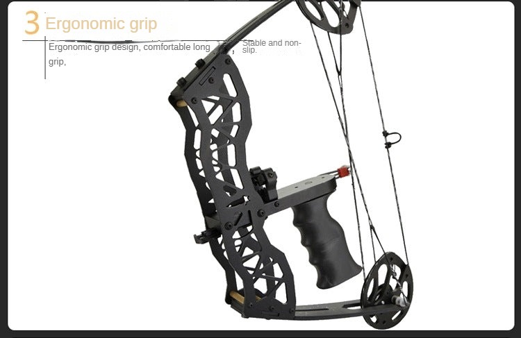 Black hauk mini compound bow from AAA Archery and armor