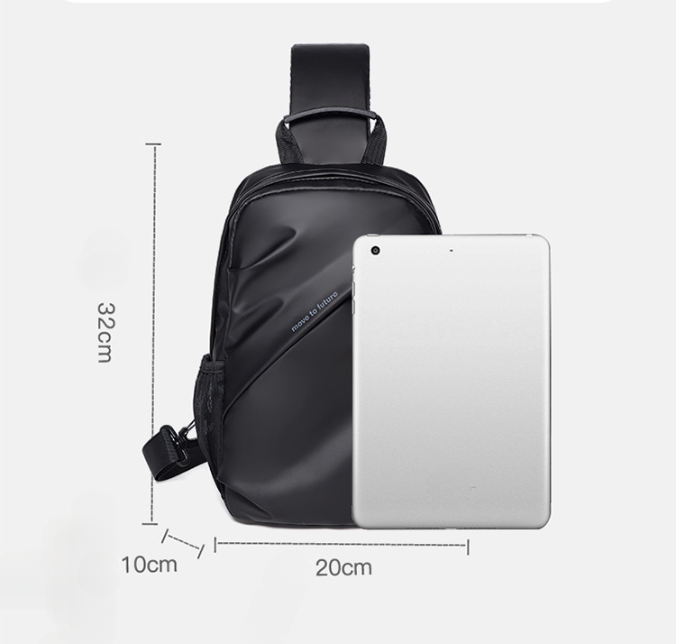 2024 Neue Mode für Herren Brusttasche, lässige Mehrzweck-Umhängetasche für Herren Business Pendler kleine Umhängetasche_voghion.com