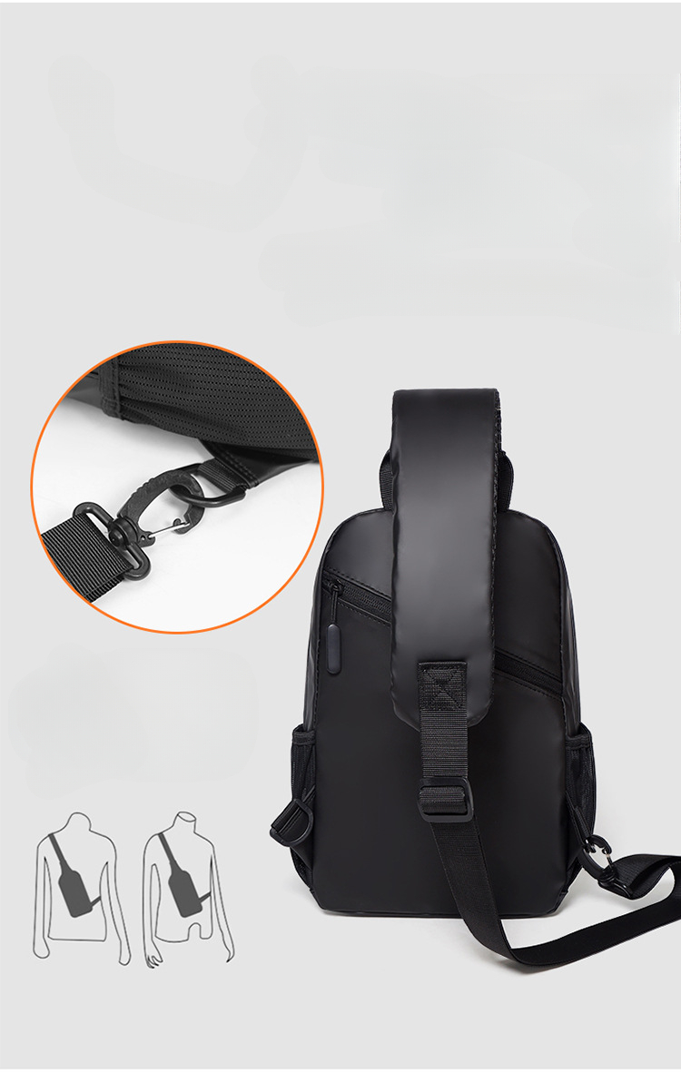 2024 Neue Mode für Herren Brusttasche, lässige Mehrzweck-Umhängetasche für Herren Business Pendler kleine Umhängetasche_voghion.com