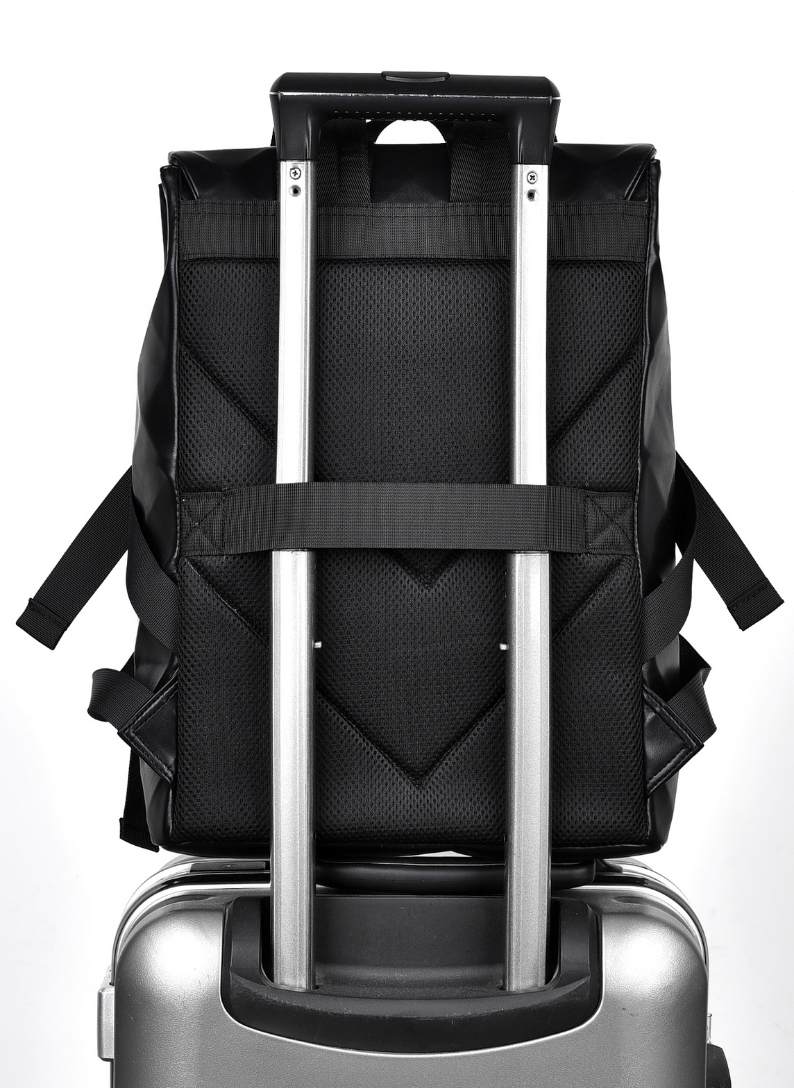 Backpack large capacity new trendy cool diamond backpack business large capacity fashion travel computer backpack_voghion.com