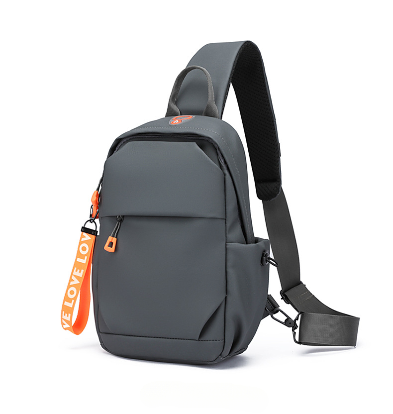 Breast bag men's casual large-capacity shoulder bag new outdoor sports trendy ins crossbody backpack chest_voghion.com