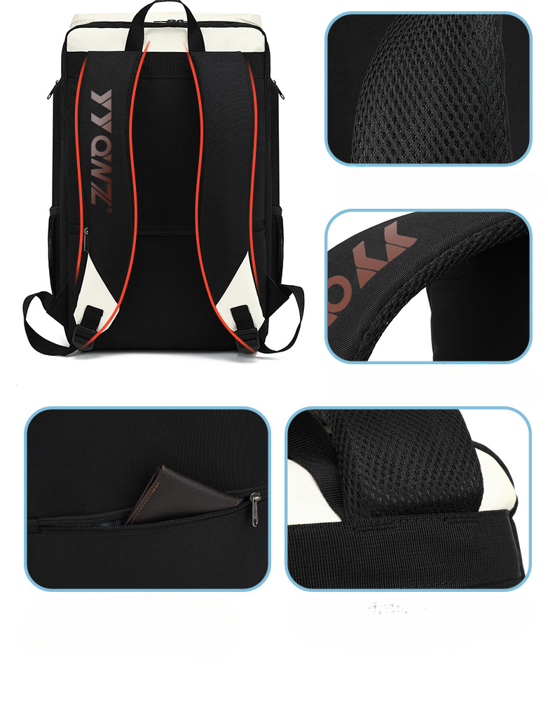 2024 official genuine YYQWZ/Youqiu king badminton bag women's backpack professional men's large capacity_voghion.com