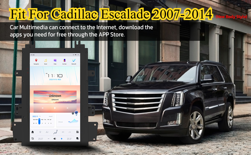 Car multimedia player for Cadillac Escalade 2008 2009 2010 2011 2012 new body style