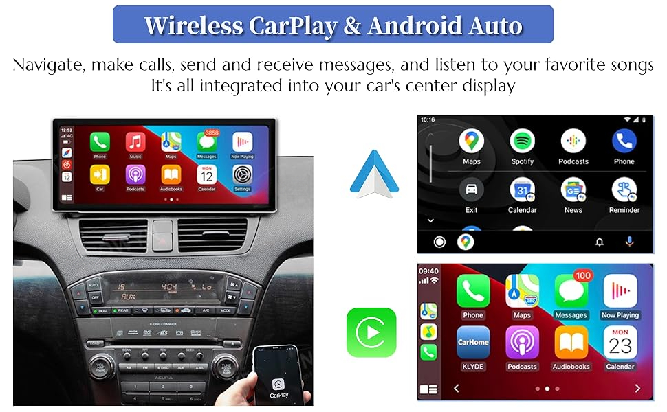 touch gps navigation screen auto radio car mp5 player gps navigation head unit acura rdx mdx ilx tl