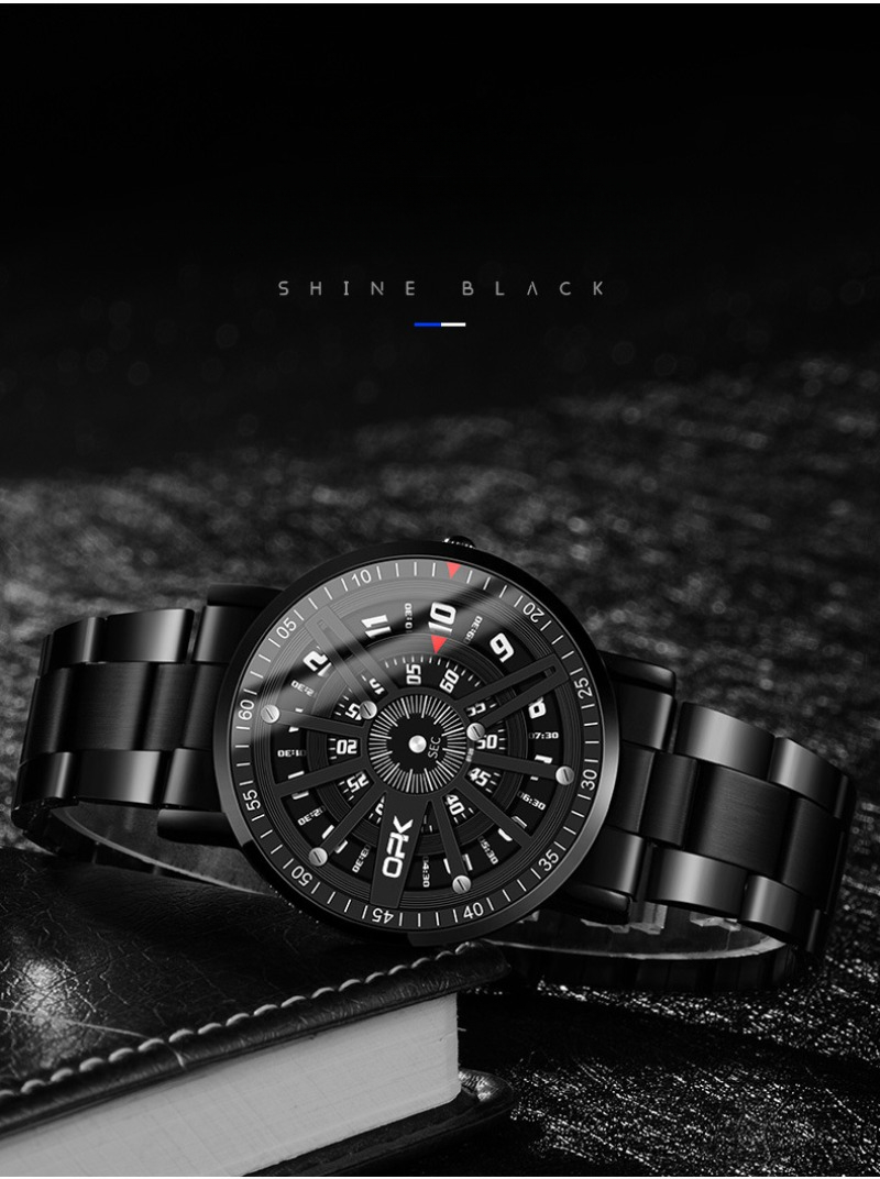 Men's Quartz Watch - Stylish Opk Analog Wristwatch For Men_voghion.com