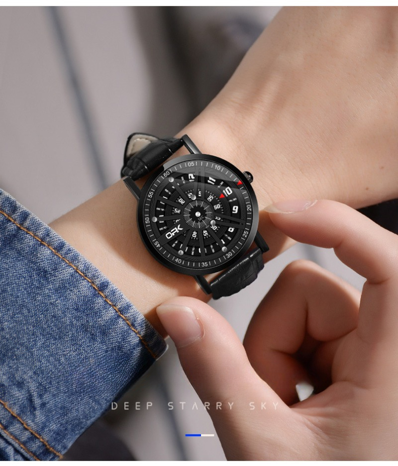 Men's Quartz Watch - Stylish Opk Analog Wristwatch For Men_voghion.com