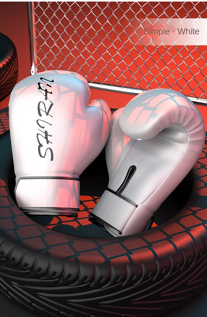 Mănuși de box profesionale pentru copii, adulți, bărbați și femei, Sanda, antrenament, Muay Thai, luptă, mănuși profesionale cu sac de nisip_voghion.com