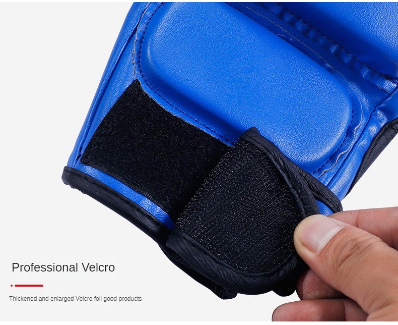 Professionel konkurrence bruger halvfinger boksehandsker, voksne børn gratis boksning UFC boksehandsker, Muay Thai kamptræning MMA boksehandsker_voghion.com
