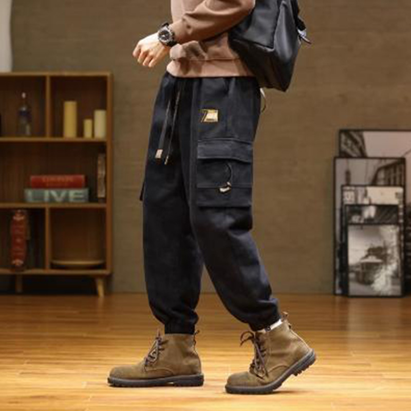 Schwere Freizeithosen Herren 2024 Herbst und Winter Lockere Leggings Harlanhosen Ruffian Hübsche Große Jogginghose Camouflage Hose_voghion.com