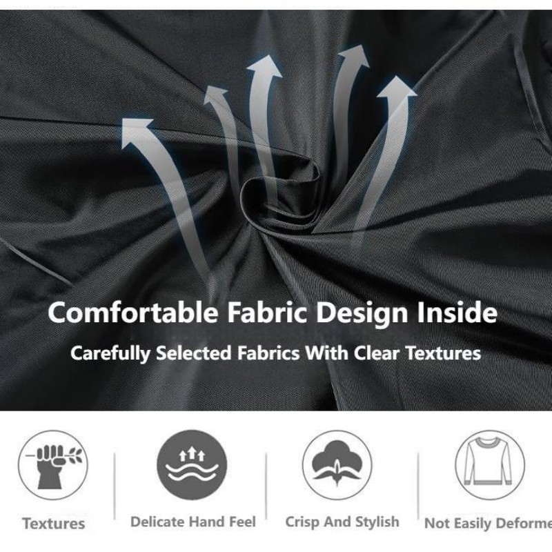 Jachetă bărbătească de culoare solidă, îngroșată, toamna și iarna 2025, primăvara nouă, versatilă, vrac, termică, cu guler stand-up, pe haine_voghion.com