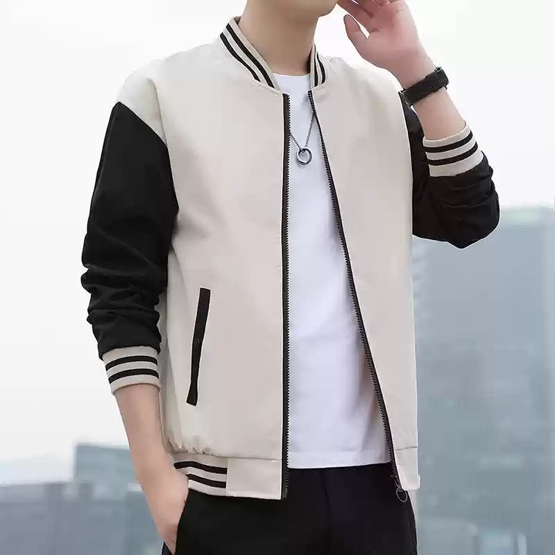 Spring Jacket Men's Top Loose Casual Versatile High Street Handsome Pilot 2025 New Baseball Jacket_voghion.com
