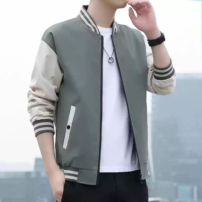 Men's Baseball Jacket Spring Casual Versatile High Street Pilot_voghion.com
