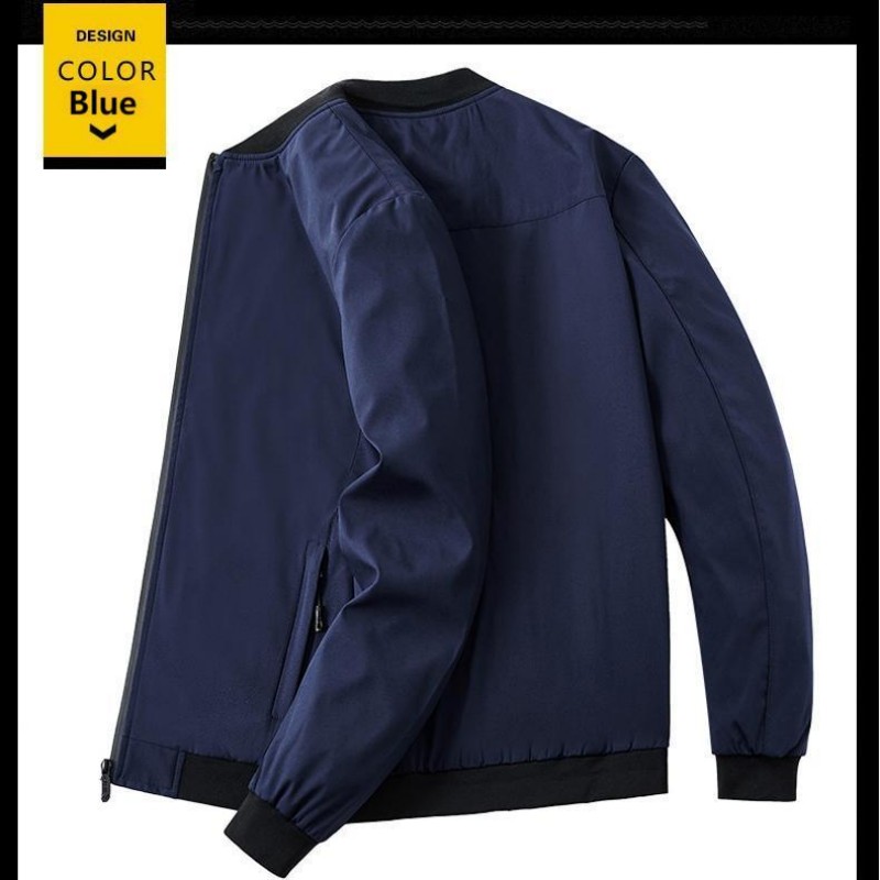 Men's Jacket 2025 New Loose Korean Version Trend Flight Jacket Baseball Early Spring Casual Clothes_viptrois.com