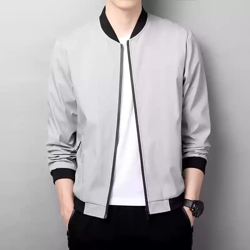 Men's Jacket 2025 New Loose Korean Version Trend Flight Jacket Baseball Early Spring Casual Clothes_viptrois.com