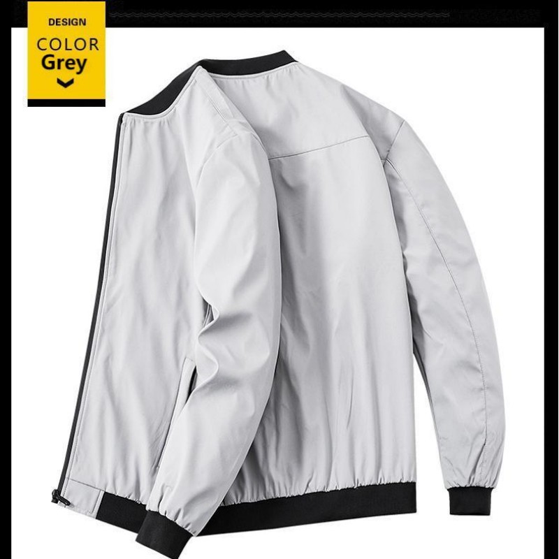 Men's Jacket 2025 New Loose Korean Version Trend Flight Jacket Baseball Early Spring Casual Clothes_viptrois.com
