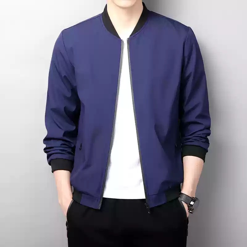 Men's Jacket 2025 New Loose Korean Version Trend Flight Jacket Baseball Early Spring Casual Clothes_viptrois.com