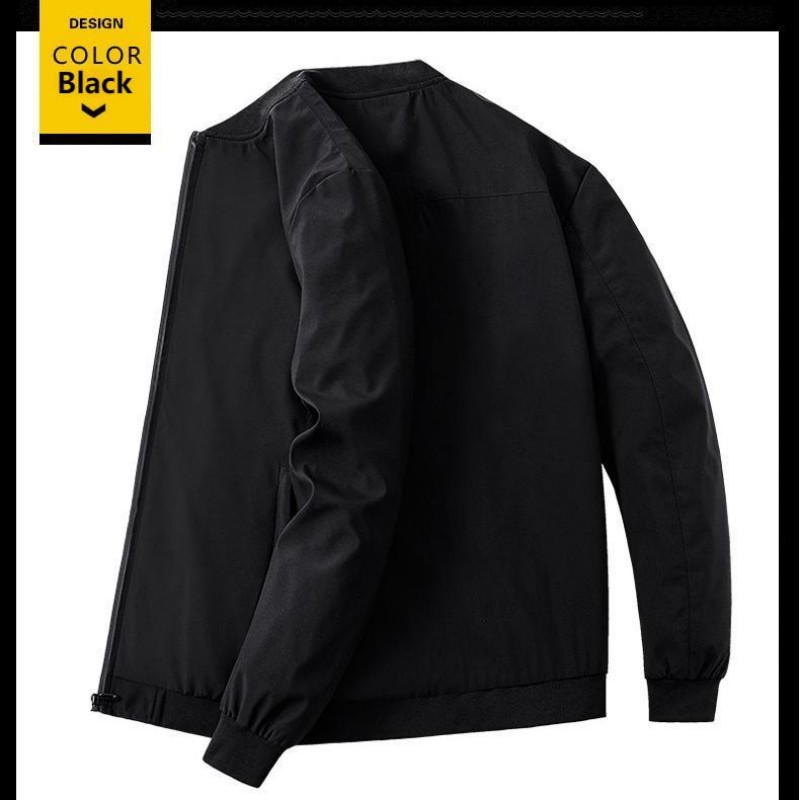 Men's Jacket 2025 New Loose Korean Version Trend Flight Jacket Baseball Early Spring Casual Clothes_viptrois.com