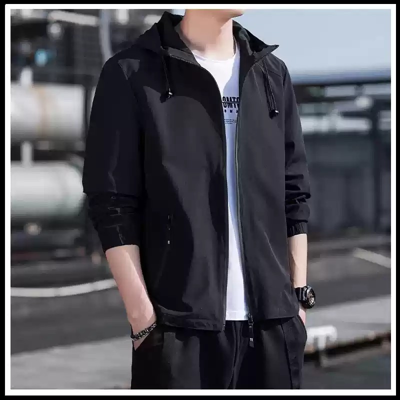 Men's Jacket 2025 New Autumn And Winter Thick Casual Loose Tooling Early Spring Hooded Clothes Trend_viptrois.com