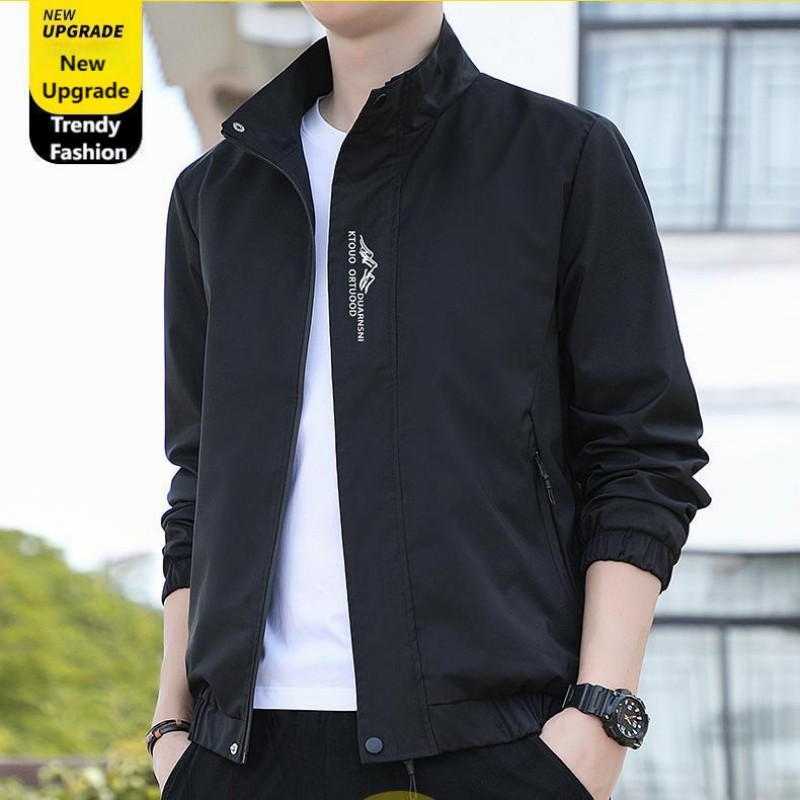 Men's Coat Autumn And Winter New Trendy Brand Loose Casual Sports Top Autumn Trend Korean Version Handsome Jacket_viptrois.com